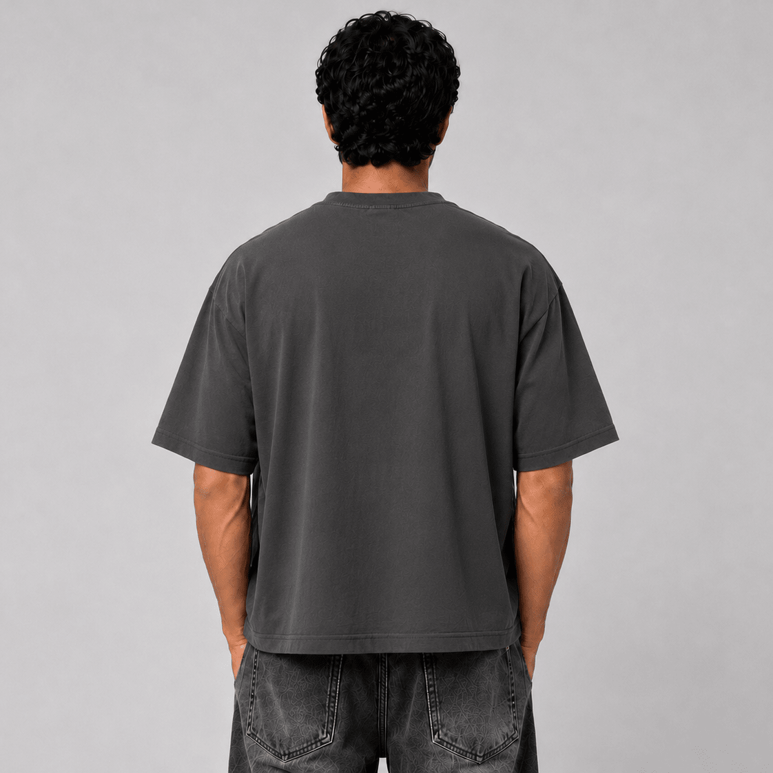 Oversized T-Shirt - Charcoal Grey