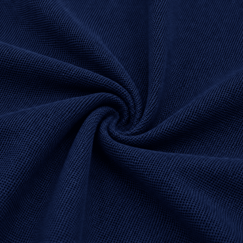 Pique Polo Shirt - Navy Blue