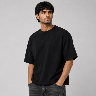 Oversized T-Shirt - Black 