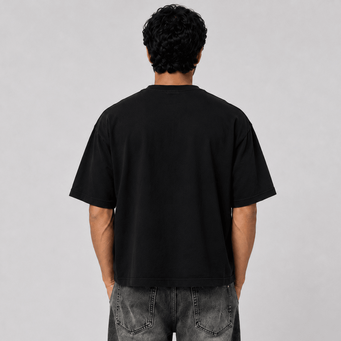 Oversized T-Shirt - Black 