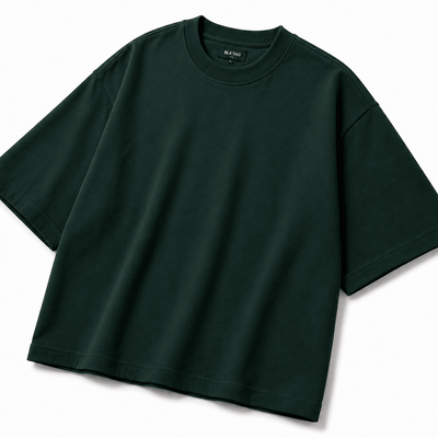 Oversized T-Shirt - Bottle Green 