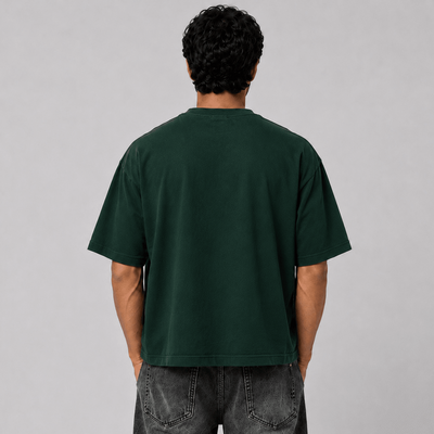 Oversized T-Shirt - Bottle Green 
