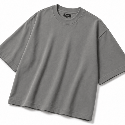 Oversized T-Shirt - Charcoal Grey 