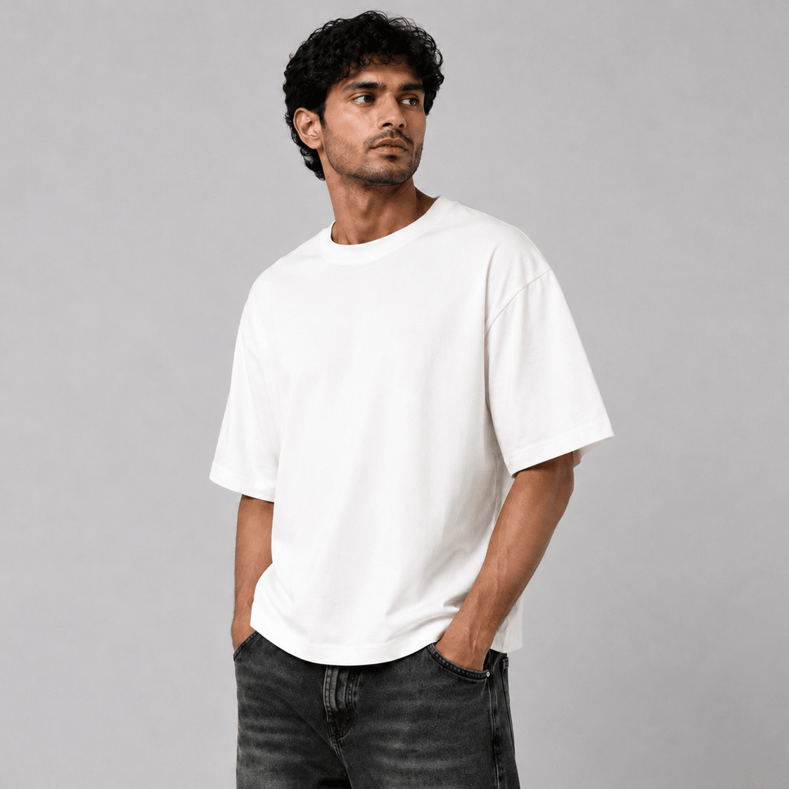 Oversized T-Shirt - White 