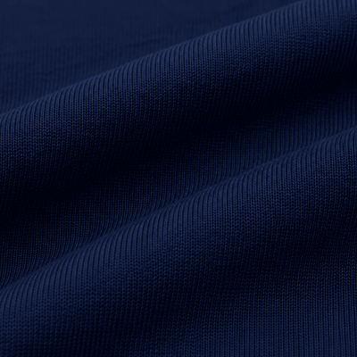 Regular Fit Round Neck T-Shirt - Navy Blue 