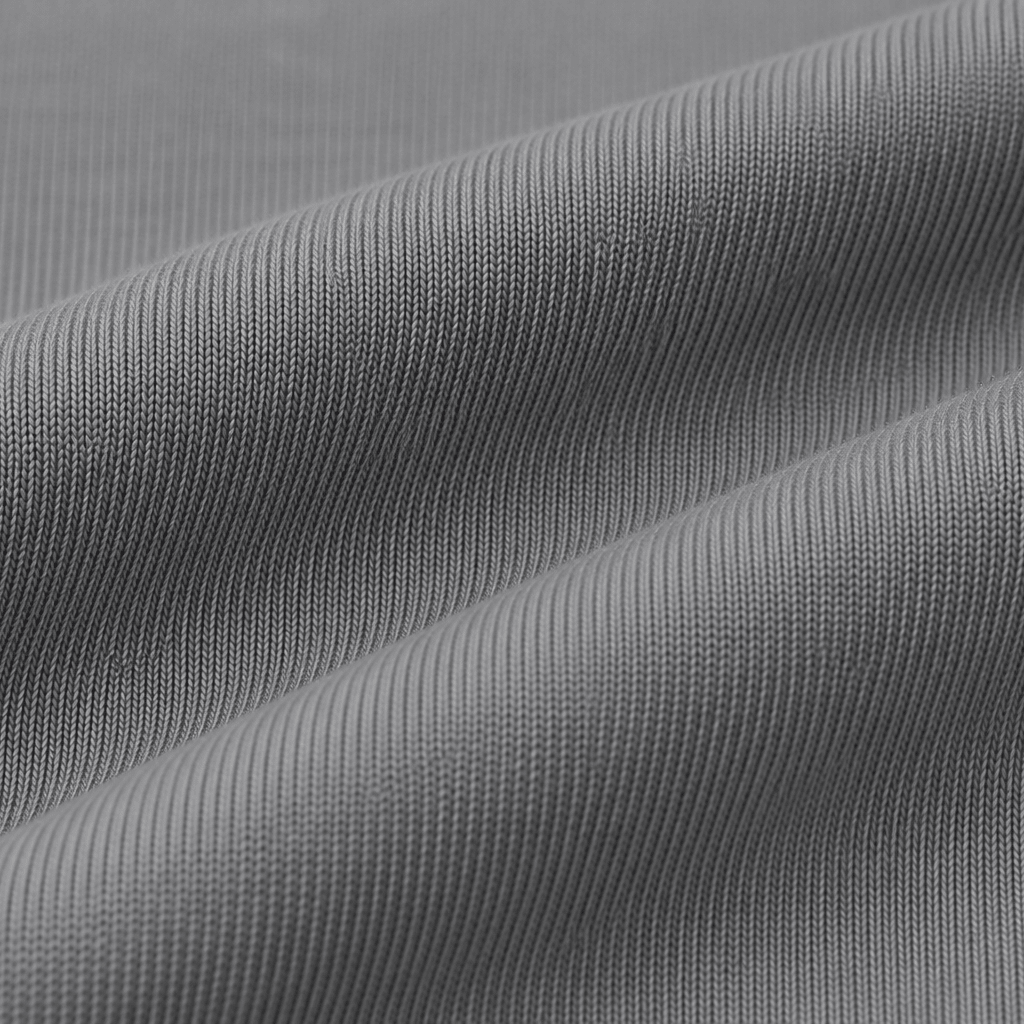 Regular Fit Round Neck T-Shirt - Steel Grey 